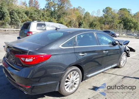 2015 Hyundai Sonata Limited из США, поврежденный, VIN 5NPE34AFXFH102764